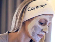 Jílová maska Clayspray